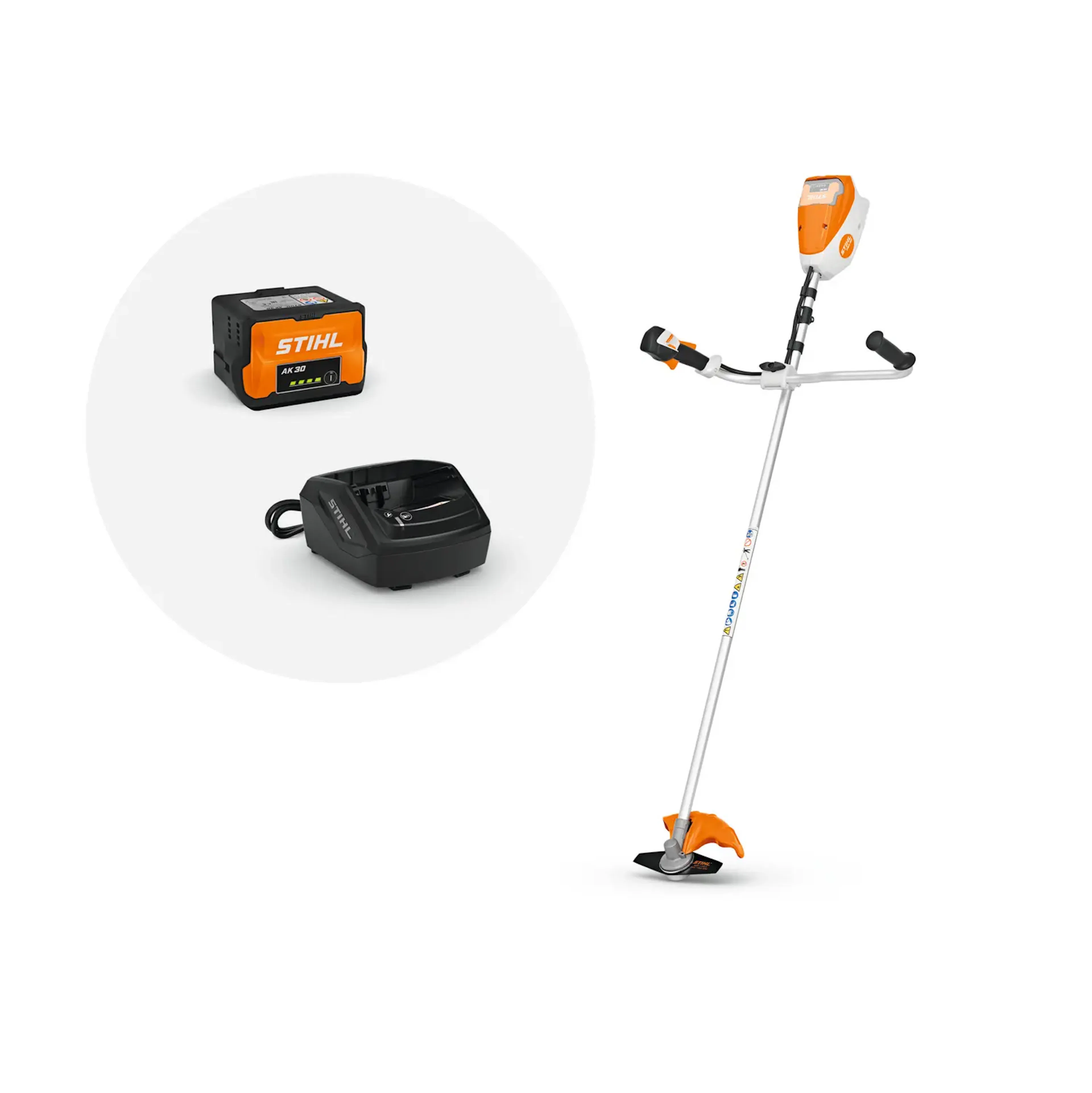 Grästrimmer STIHL FSA 80.0 Med Batteri (AK30) & Laddare