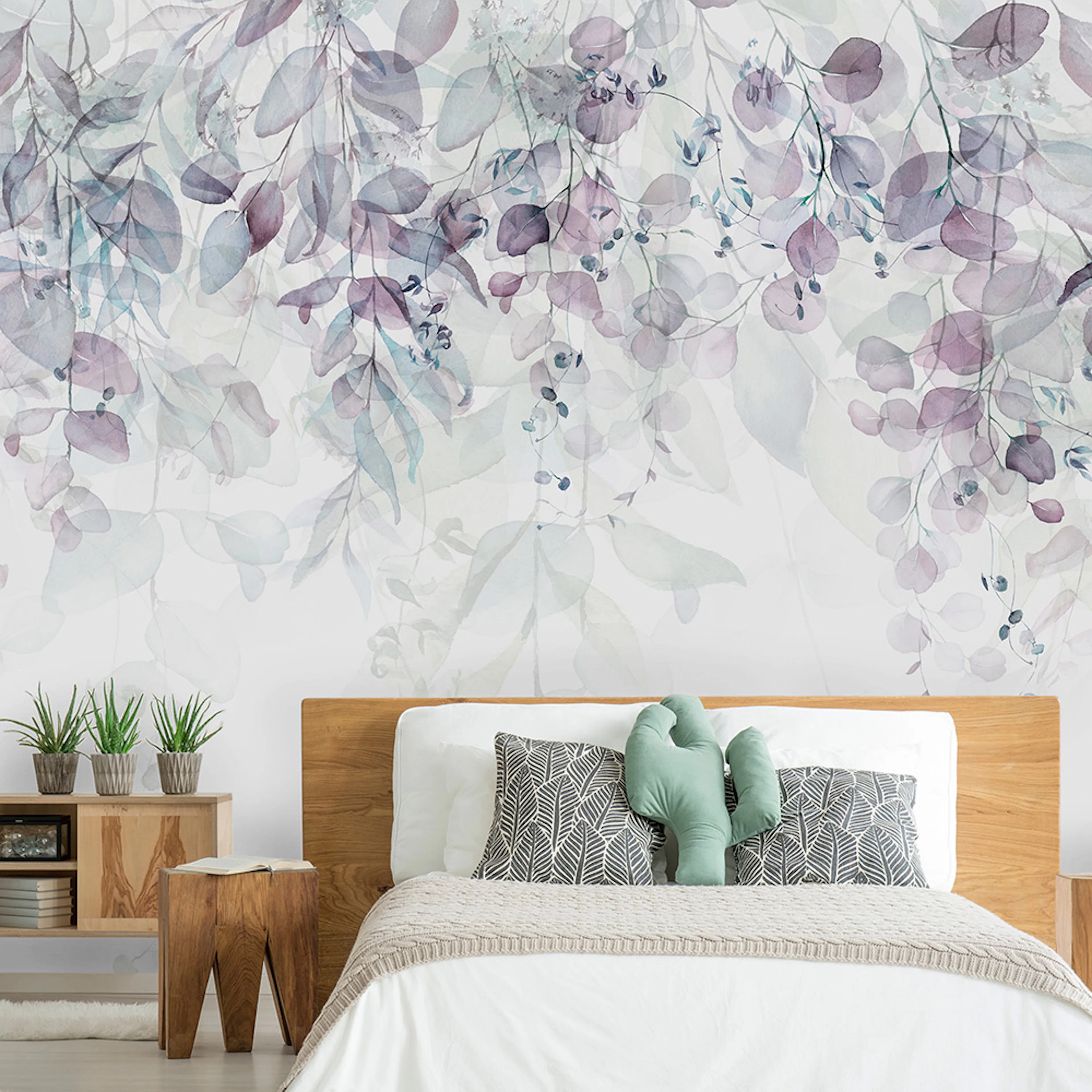 Fototapet Arkiio Foggy Nature - Grey