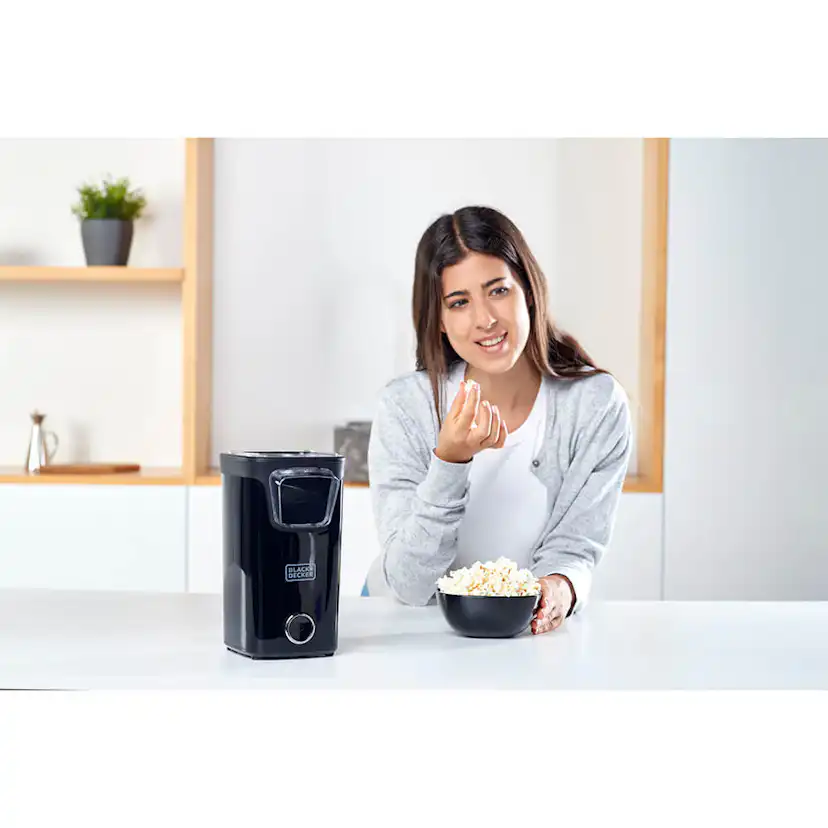 Popcornmaskin Black+Decker