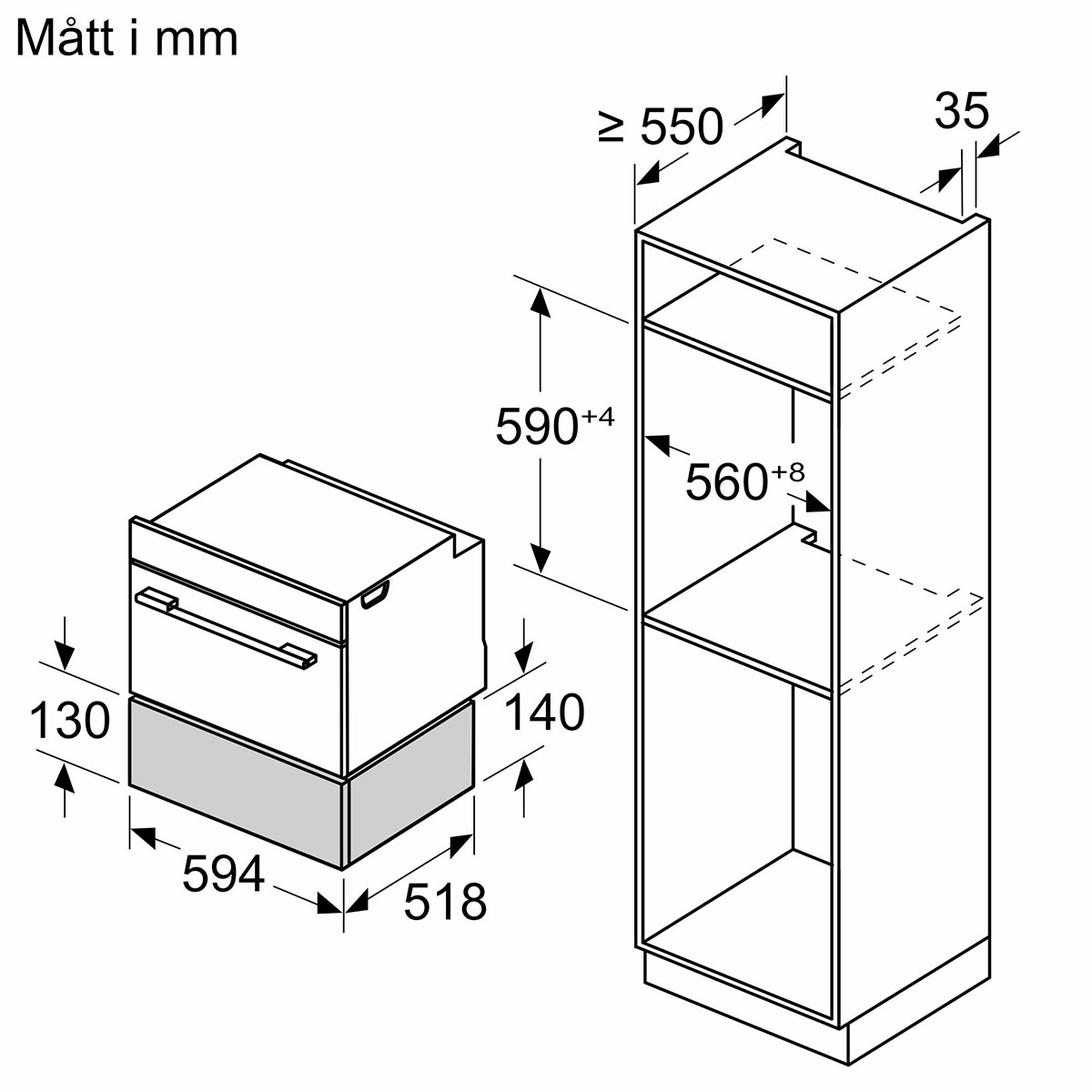 Tillbehörlåda Siemens BI710E1B1 iQ700