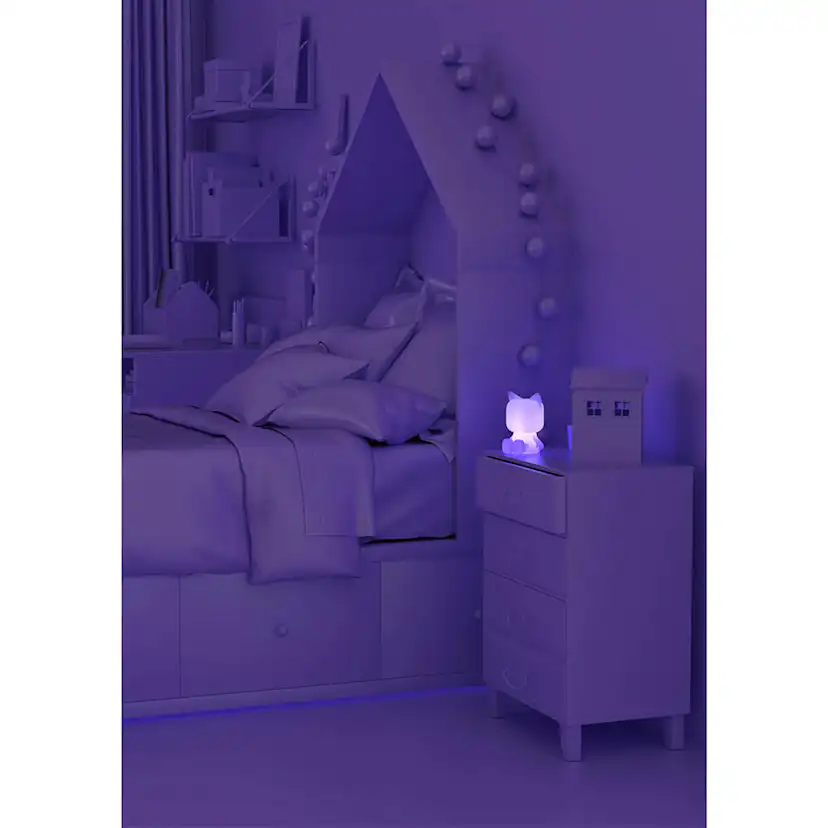 Nattlampa Mobility On Board Cute Animal Light Multicolor
