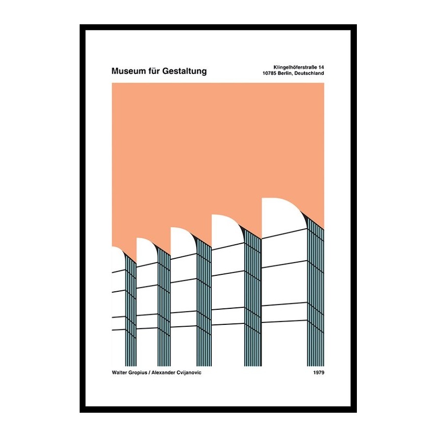 Poster Gallerix Bauhaus No14