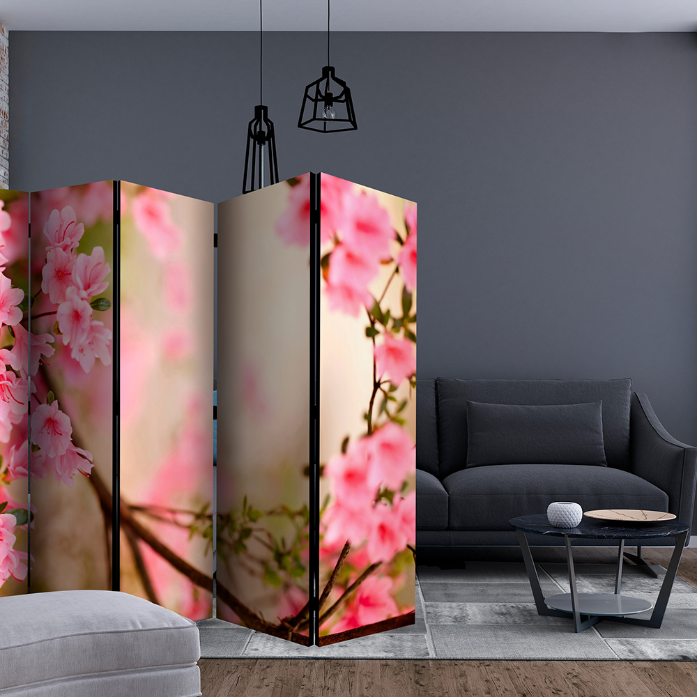 Rumsavdelare Skärmvägg Arkiio Pink Azalea II 225x172 cm