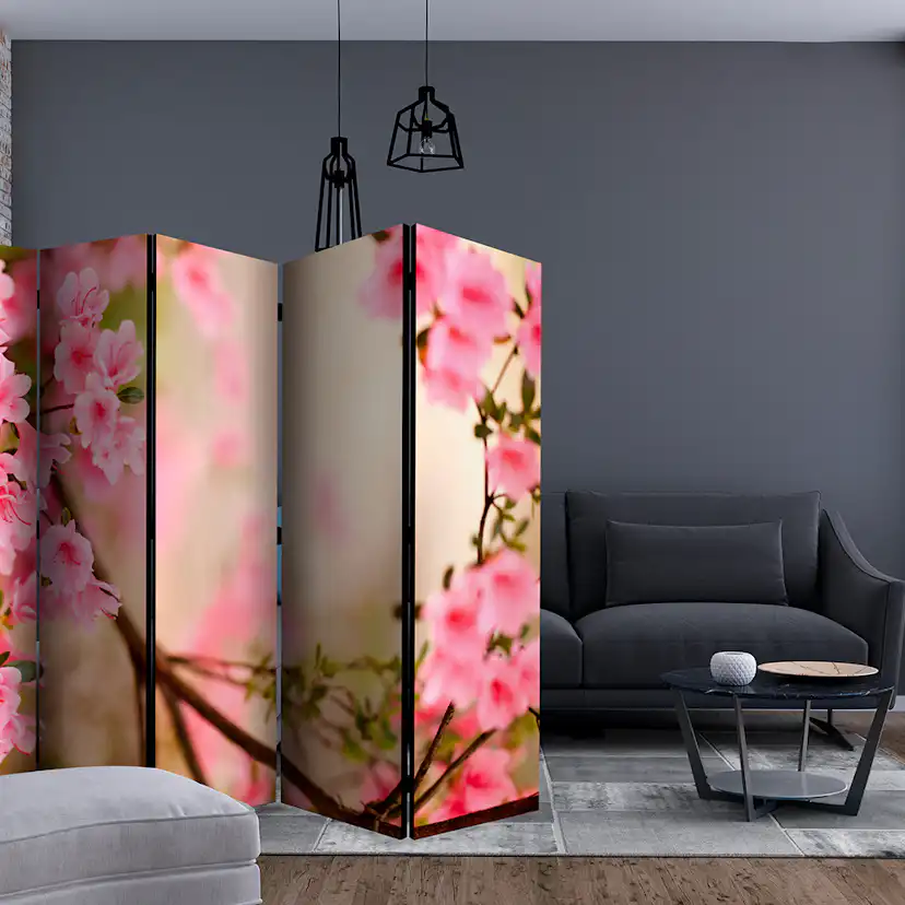 Rumsavdelare Skärmvägg Arkiio Pink Azalea II 225x172 cm