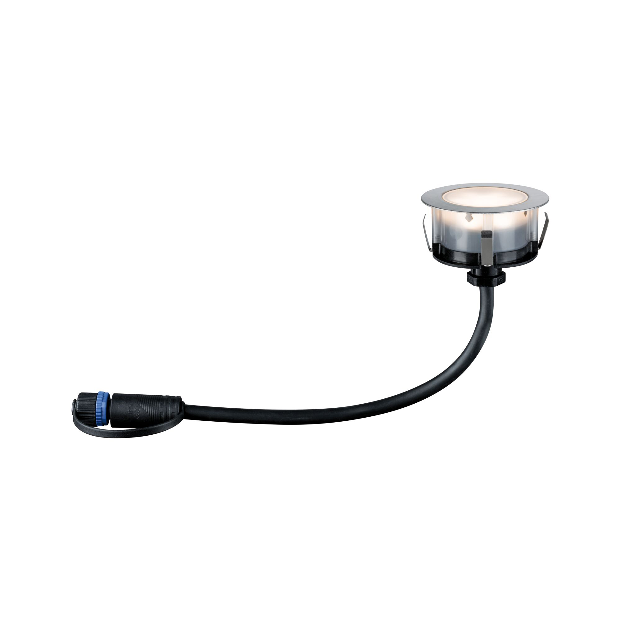 LED Infälld Markbelysning Paulmann Plug & Shine Floor Profil Spot Insektsvänlig IP67 2W