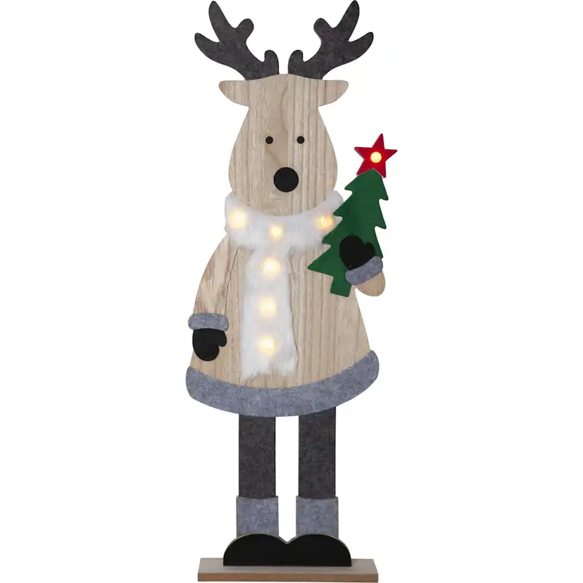 Inomhusdekoration Star Trading Billy Ren 80 cm
