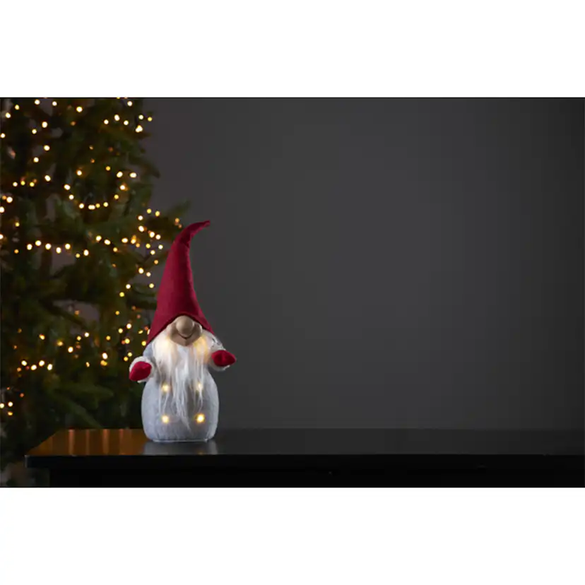 Juldekoration Star Trading Joylight Röd/Grå