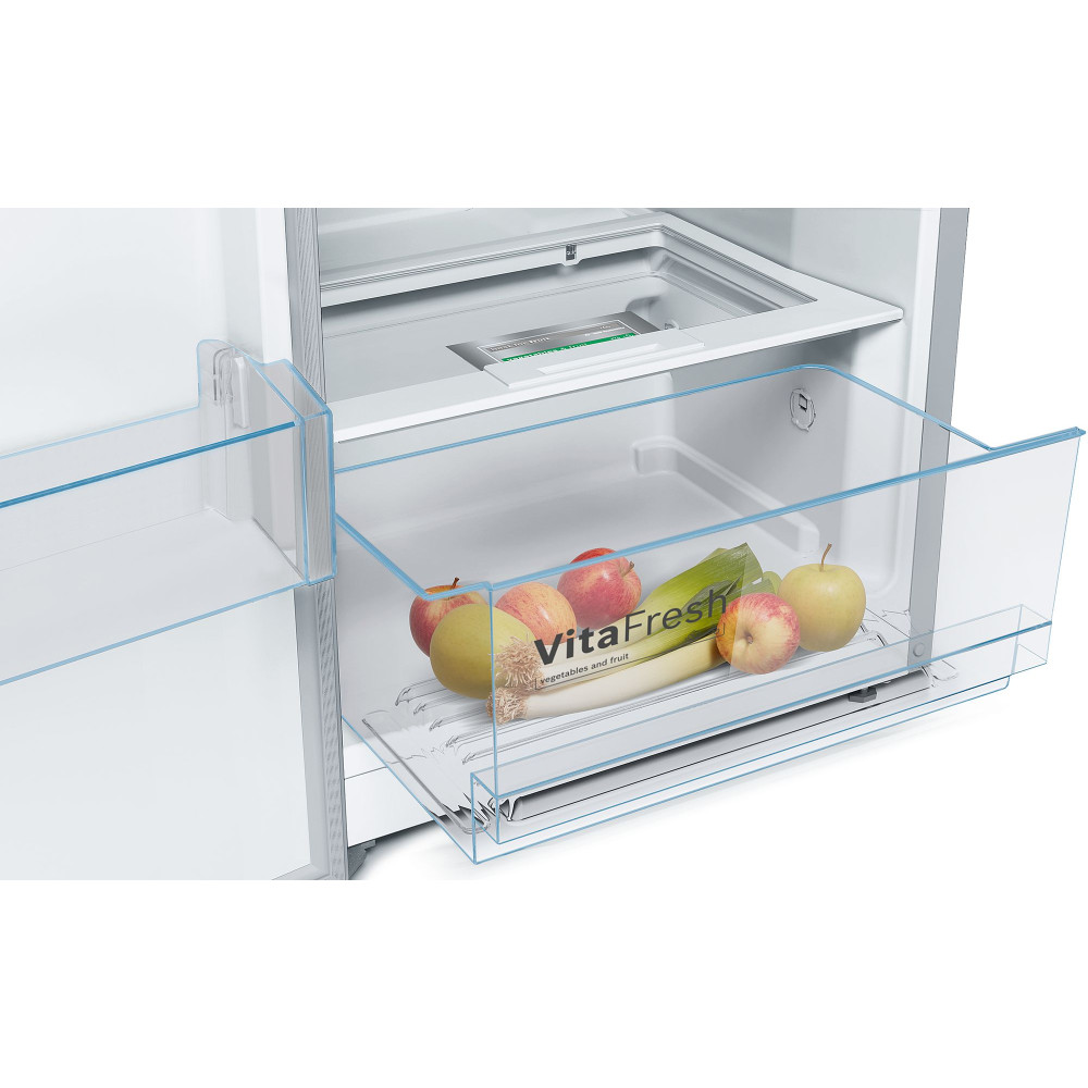 Kyl- och Fryspaket Bosch Serie 4 KSV33VLEP + GSN33VLEP 176 cm Rostfri Look