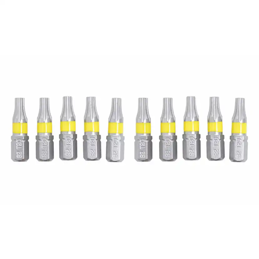 Bits Boxer Torx 20-10 st I Ask S2-stål