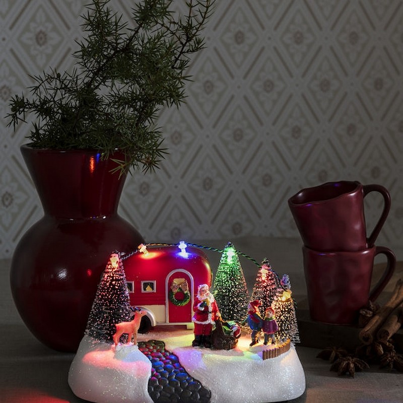 Julby Gnosjö Konstsmide Camping med Husvagn 6 LED