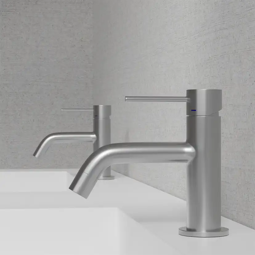 Tvättställsblandare Scandtap Steel Voyage
