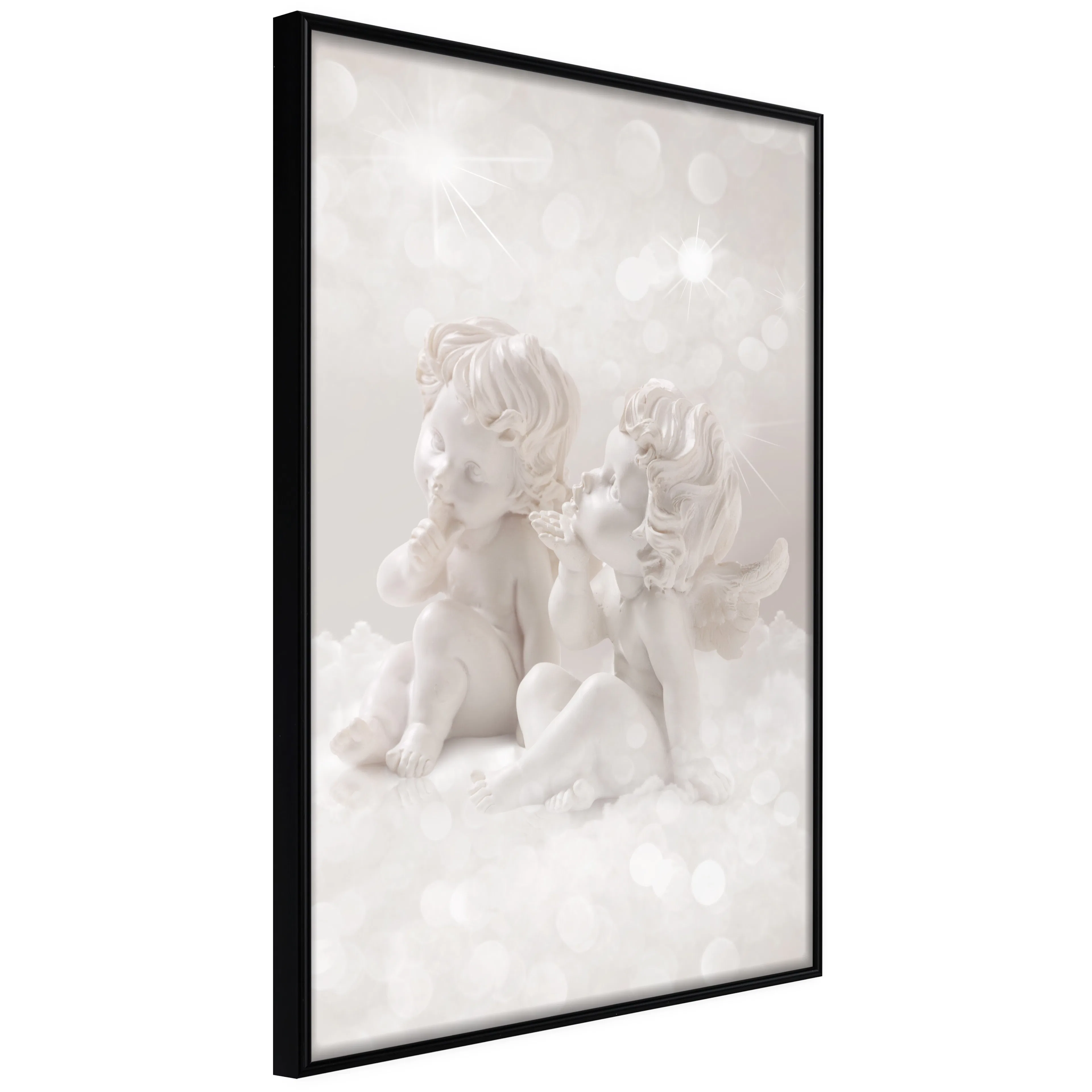 Affisch - Love in the Clouds [Poster] 30x45 Svart ram, 30x45 cm