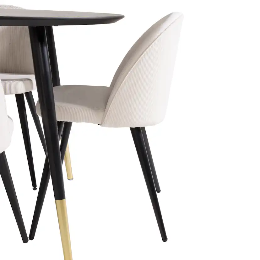 Matgrupp Venture Home Disa med 4 Valentina Stolar Manchester