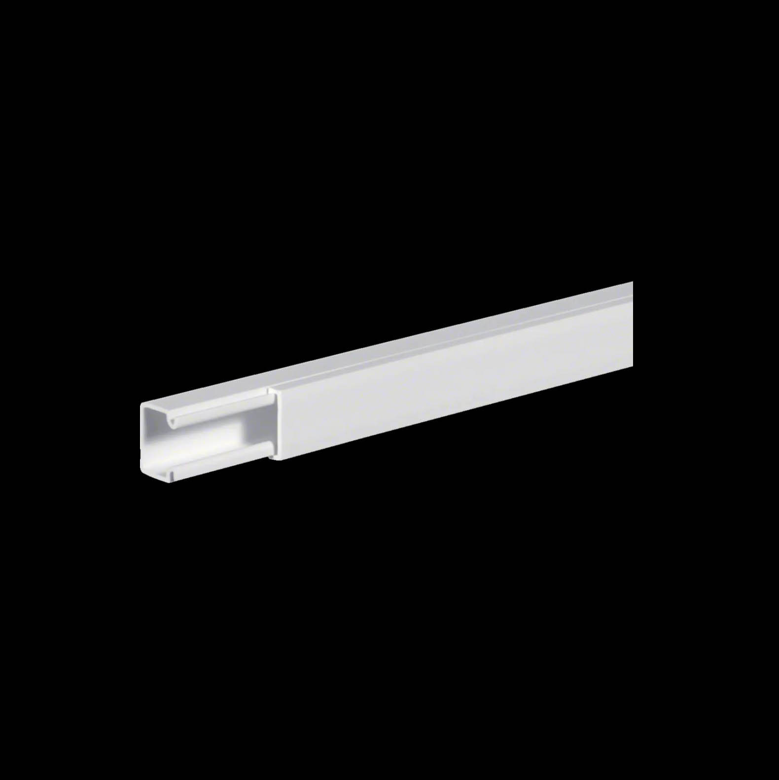 Matarkanal Hager LF 10 x 12 mm 2 meter PVC Vit RAL 9016