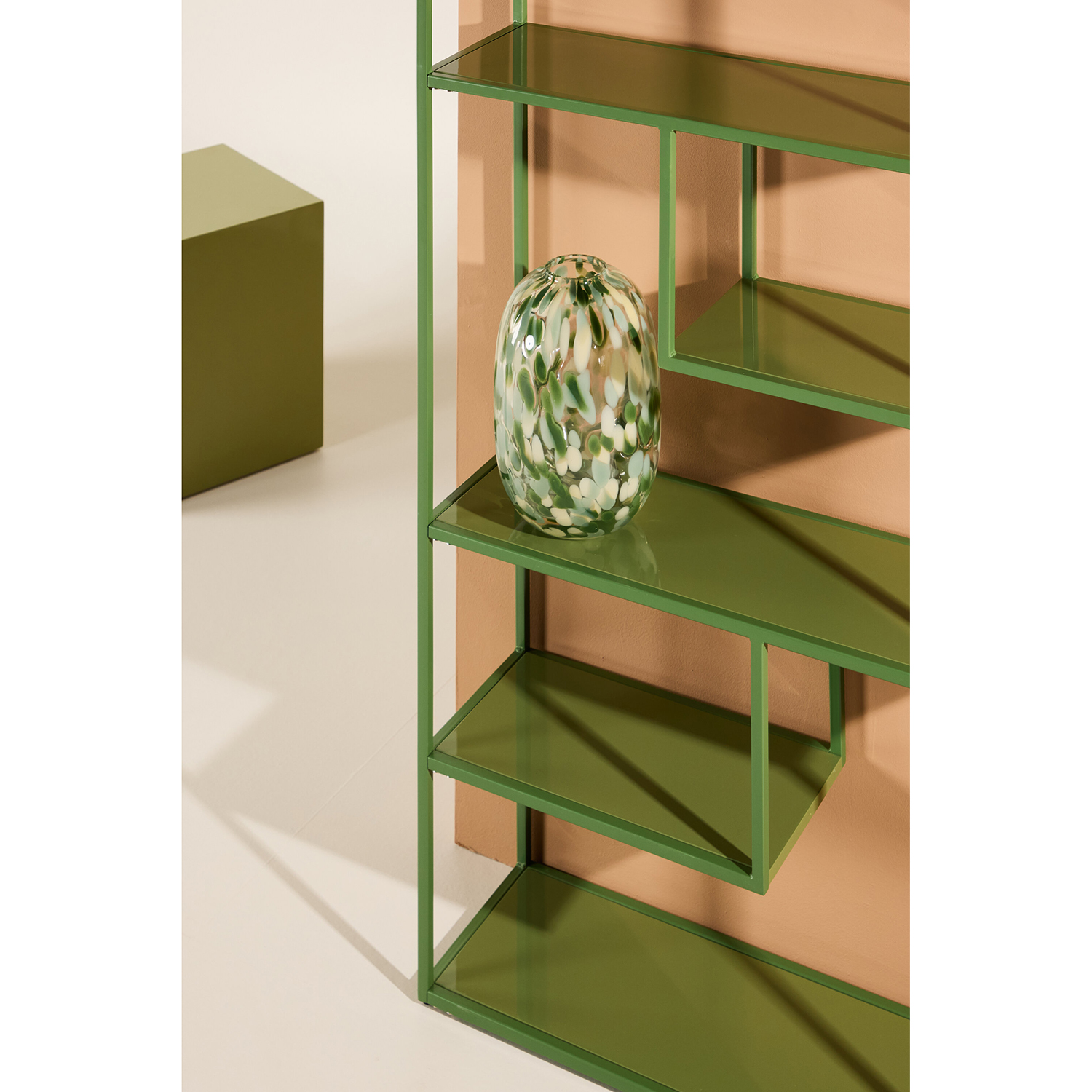 Avlastningsbord Venture Home Staal med Öppet Hyllsystem