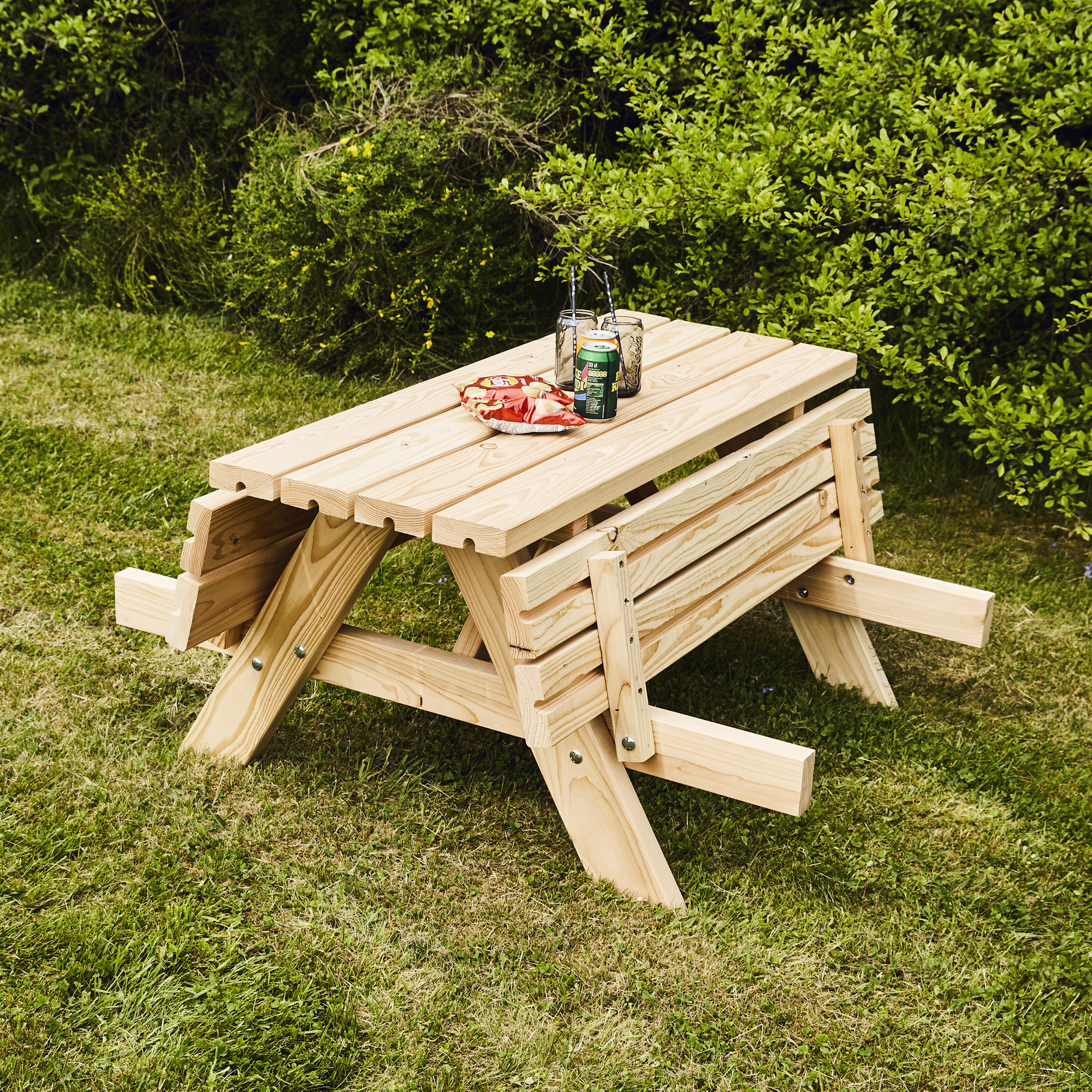 Picknickbord Nordic Play Junior Douglas 42 mm