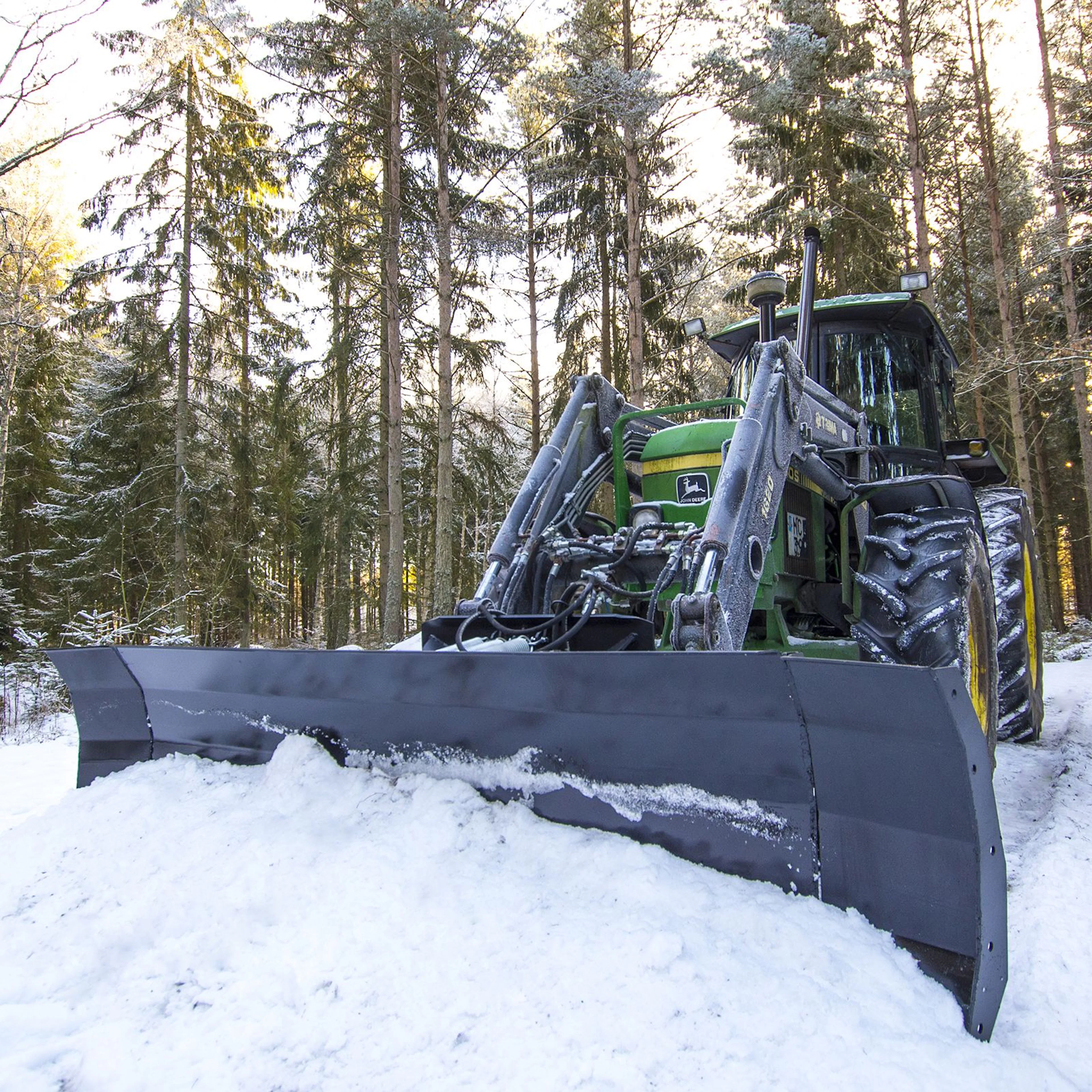 Snö-Diagonalblad Kellfri 2,5 m Trimafäste