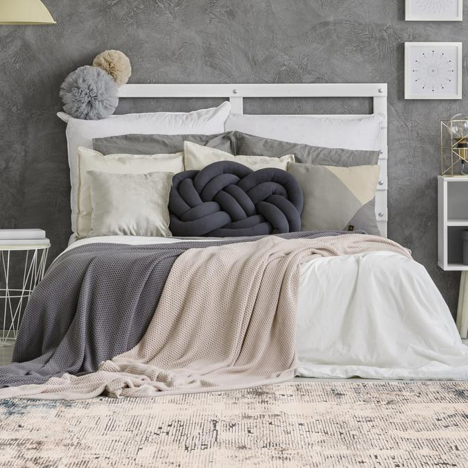 Friezematta D-sign Thoyor Bywin Flerfärgad/Blå