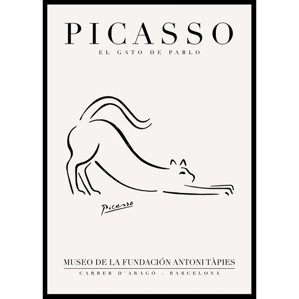 Poster Gallerix El Gato De Pablo