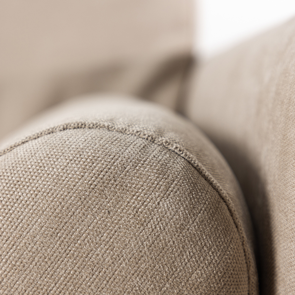 Antibes 2-seat sofa - Beige Fabric Beige