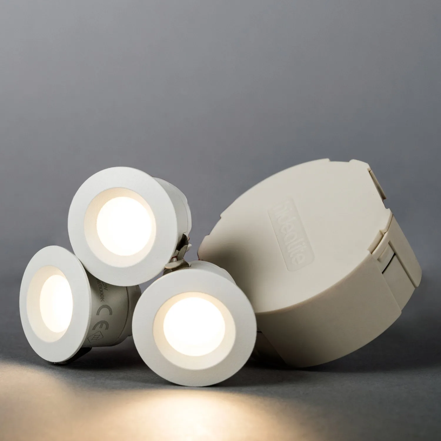Downlight Hide-a-lite Core Smart 45° Vit 3-pack