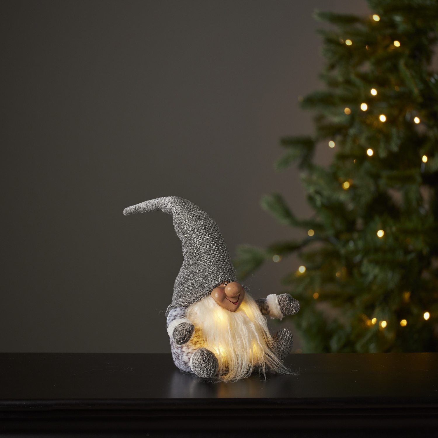 Dekorationsfigur Star Trading Joylight Tomte
