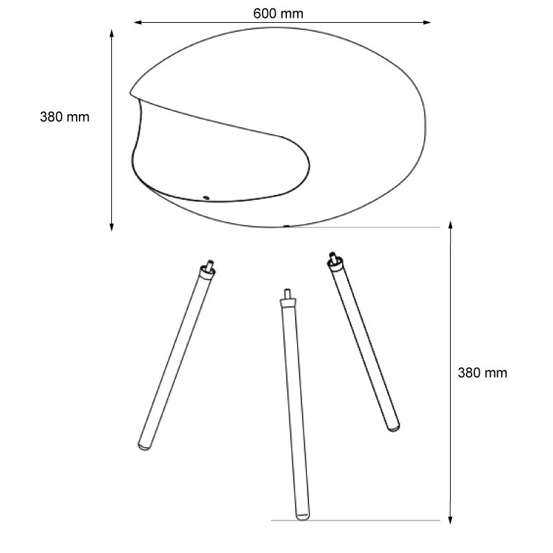 BIO-70-105 Mattsvart