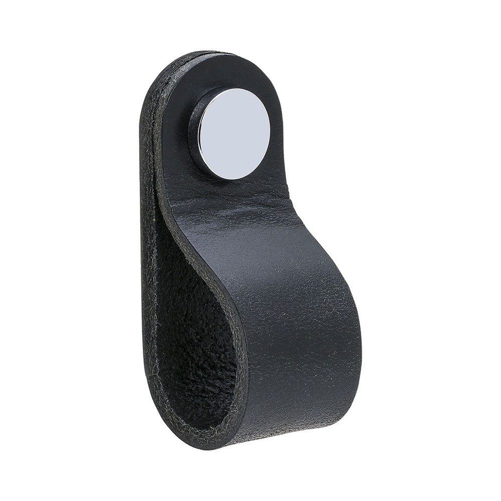 Handtag Beslag Design Loop Round Svart