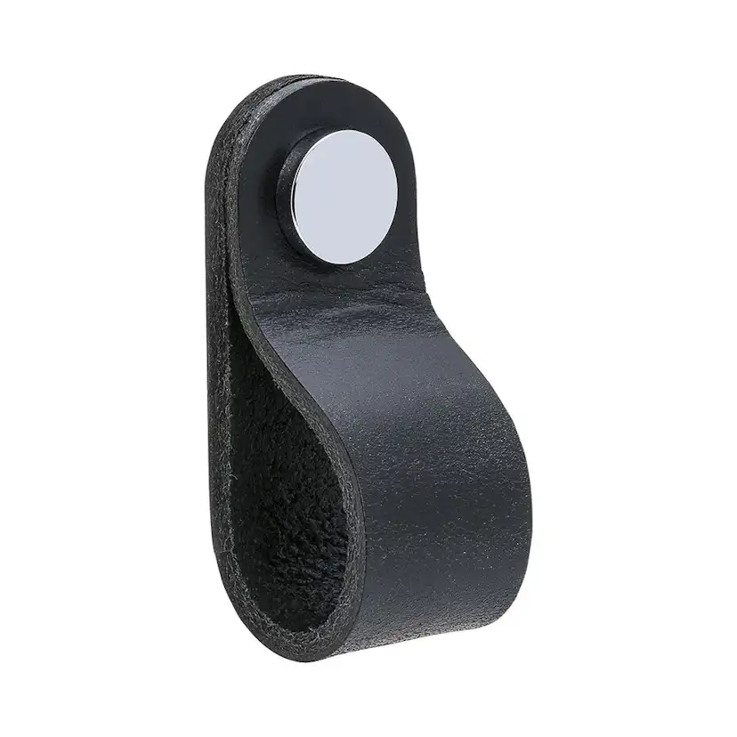 Handtag Beslag Design Loop Round Svart