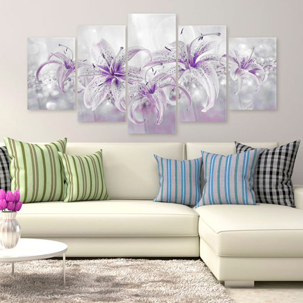 Akrylglastavla Arkiio Purple Graces