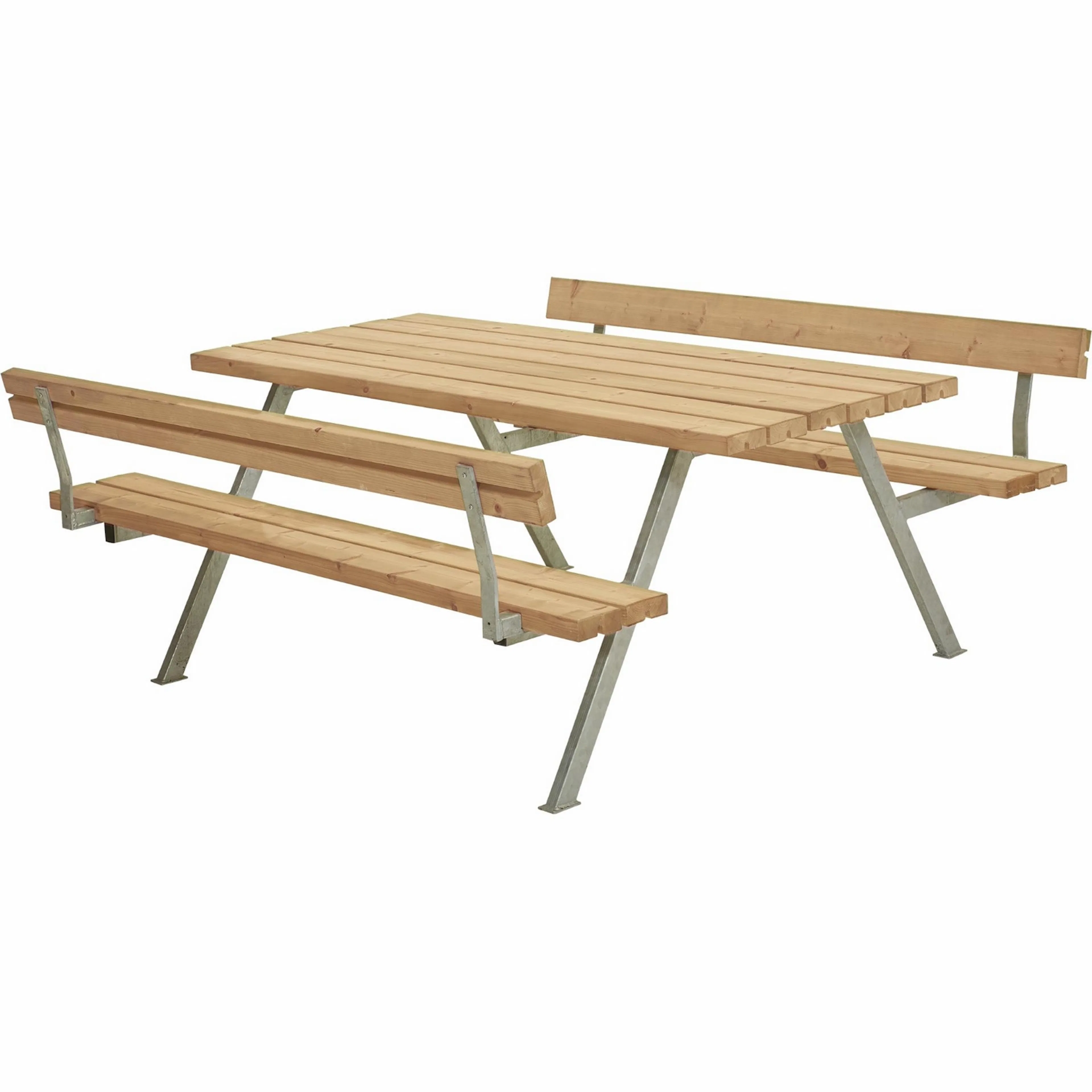 Utebord-/Bänkset PLUS Alpha 2 ryggstöd