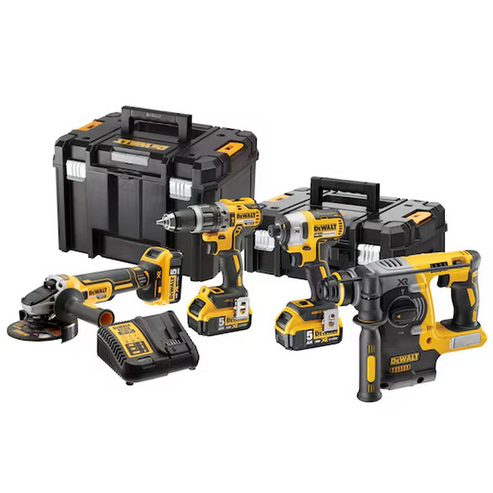 Kombikit DeWalt DCK422P3T 18V 2x Tstak 3x5 Ah