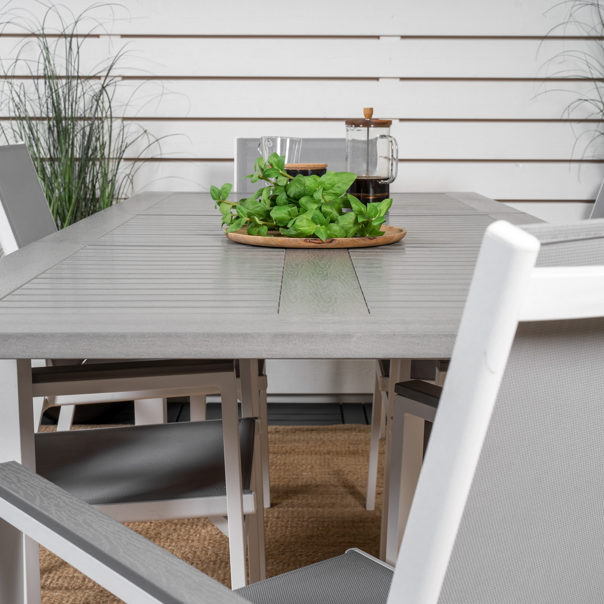Matgrupp Venture Home Aleyna 152/210 med 6 Pincy Stolar