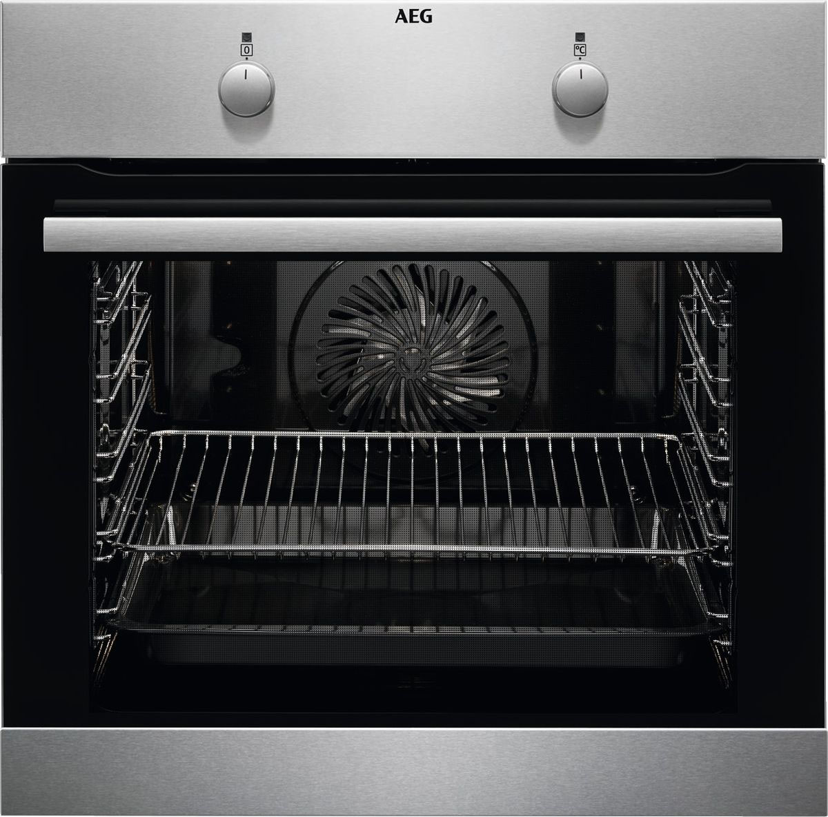 Inbyggnadsugn AEG BEB230010M Rostfritt Stål med SurroundCook-teknologi