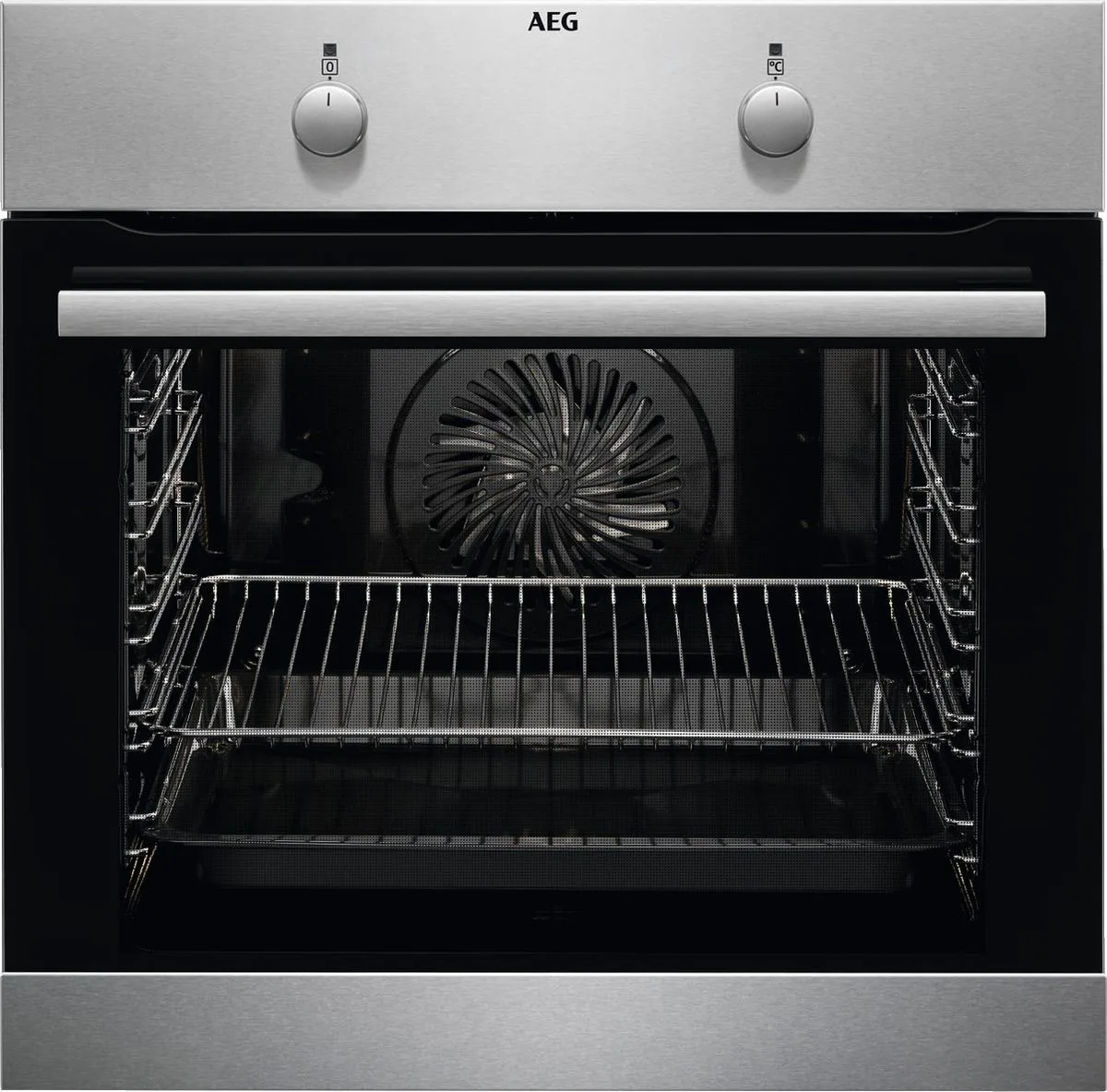Inbyggnadsugn AEG BEB230010M Rostfritt Stål med SurroundCook-teknologi