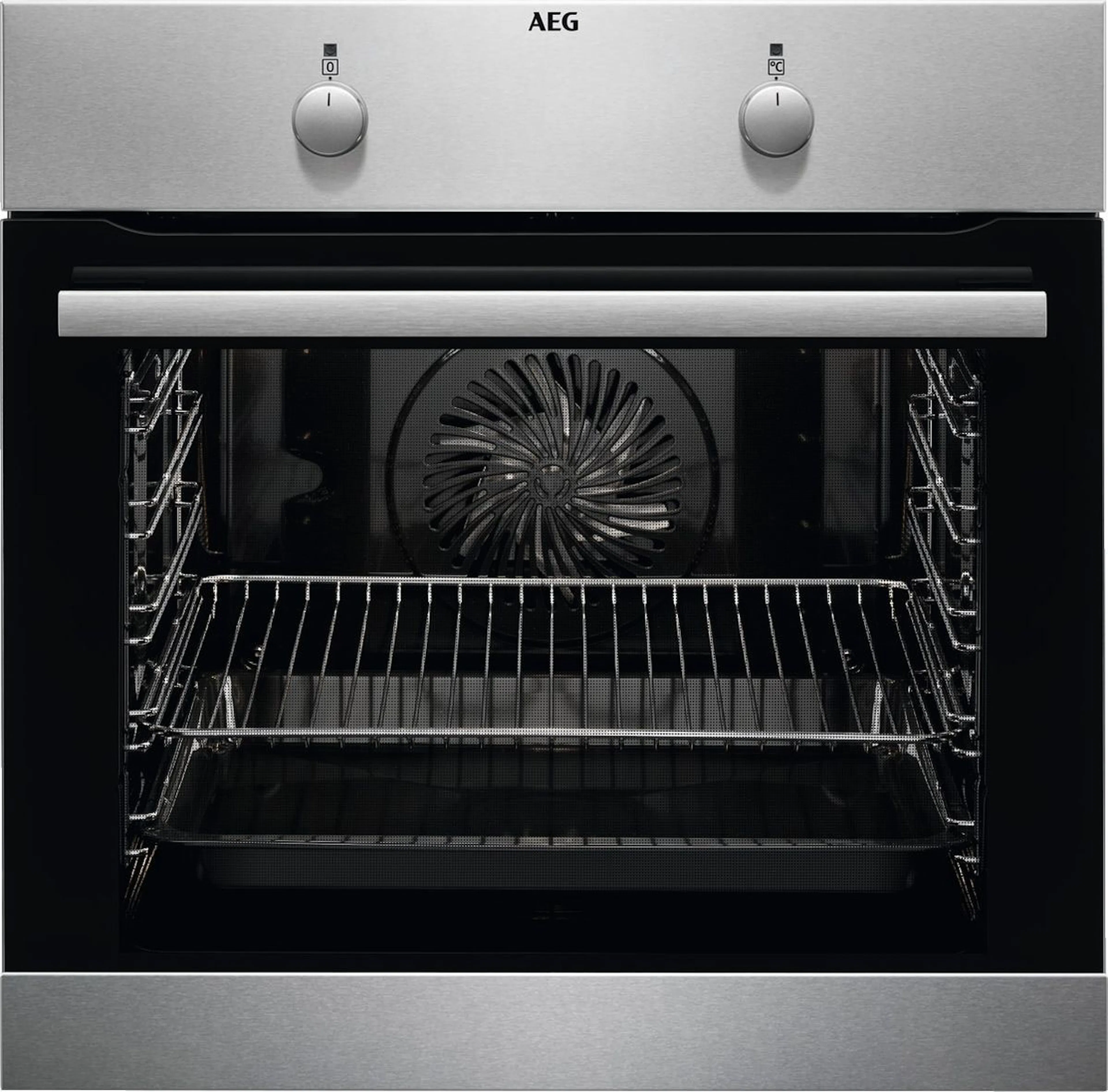 Inbyggnadsugn AEG BEB230010M Rostfritt Stål med SurroundCook-teknologi