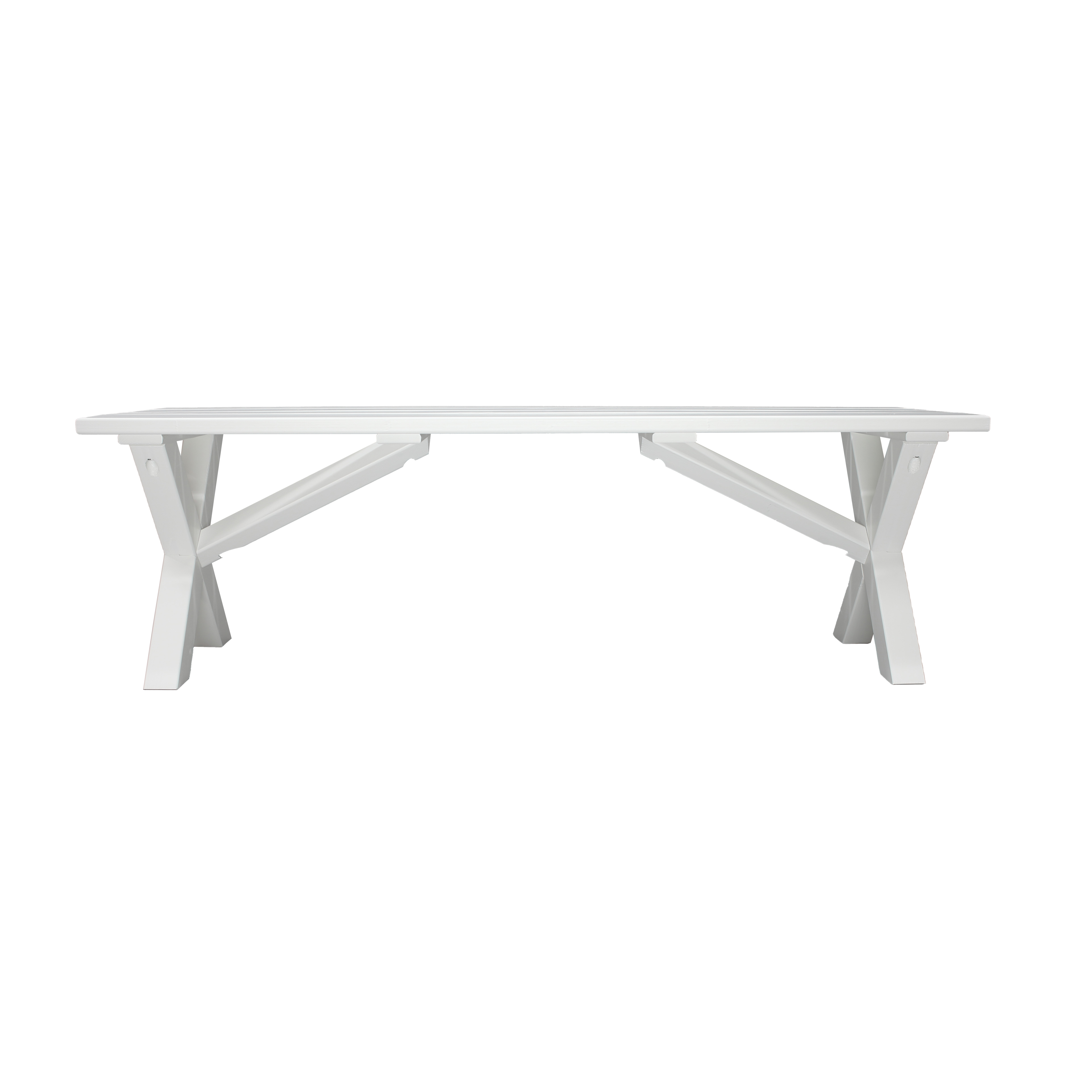 SCOTTSDALE bench 140 Vit, 1400 mm