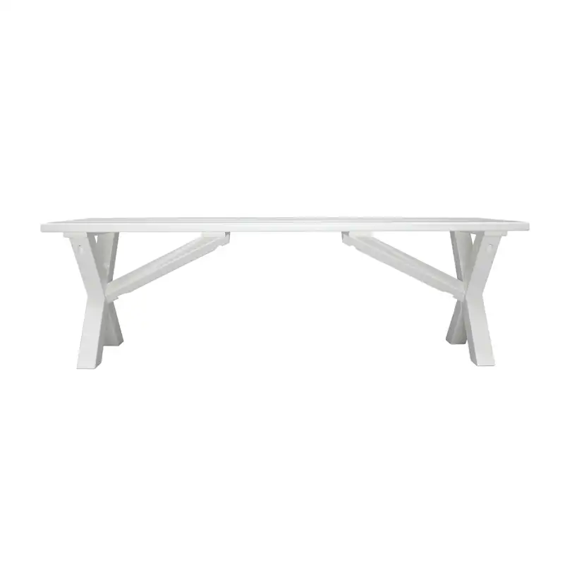 SCOTTSDALE bench 140 Vit, 1400 mm