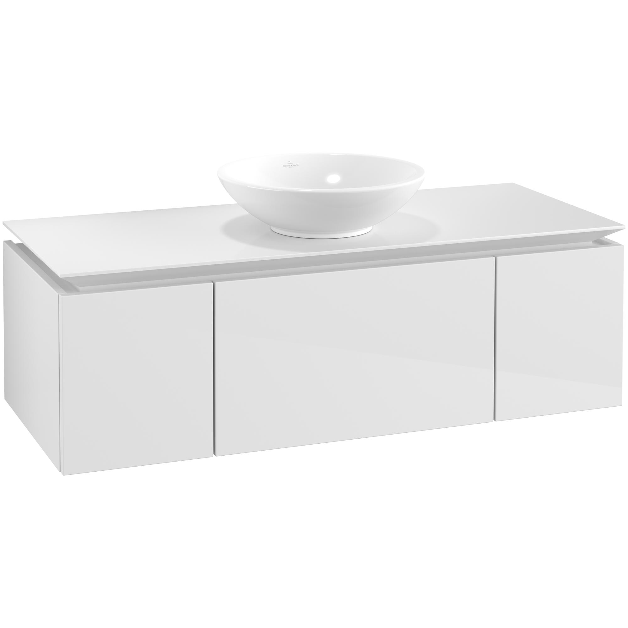 Tvättställsskåp Villeroy & Boch Legato Kompakt med 3 Lådor för Ytmonterat Tvättställ från Övriga V&B Serier