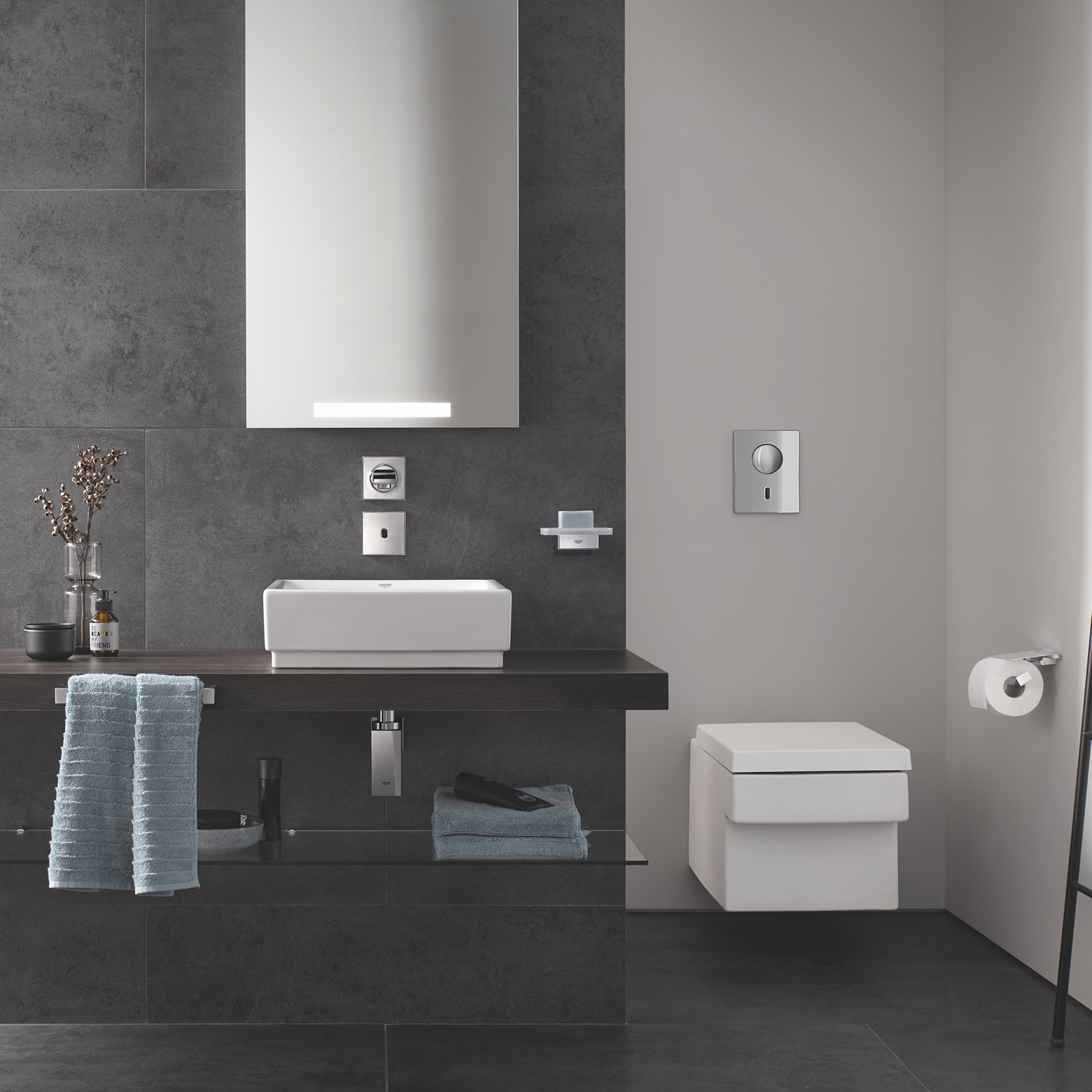 Toalettsits Grohe Cube Ceramic 39488 Mjukstängande Hårdsits