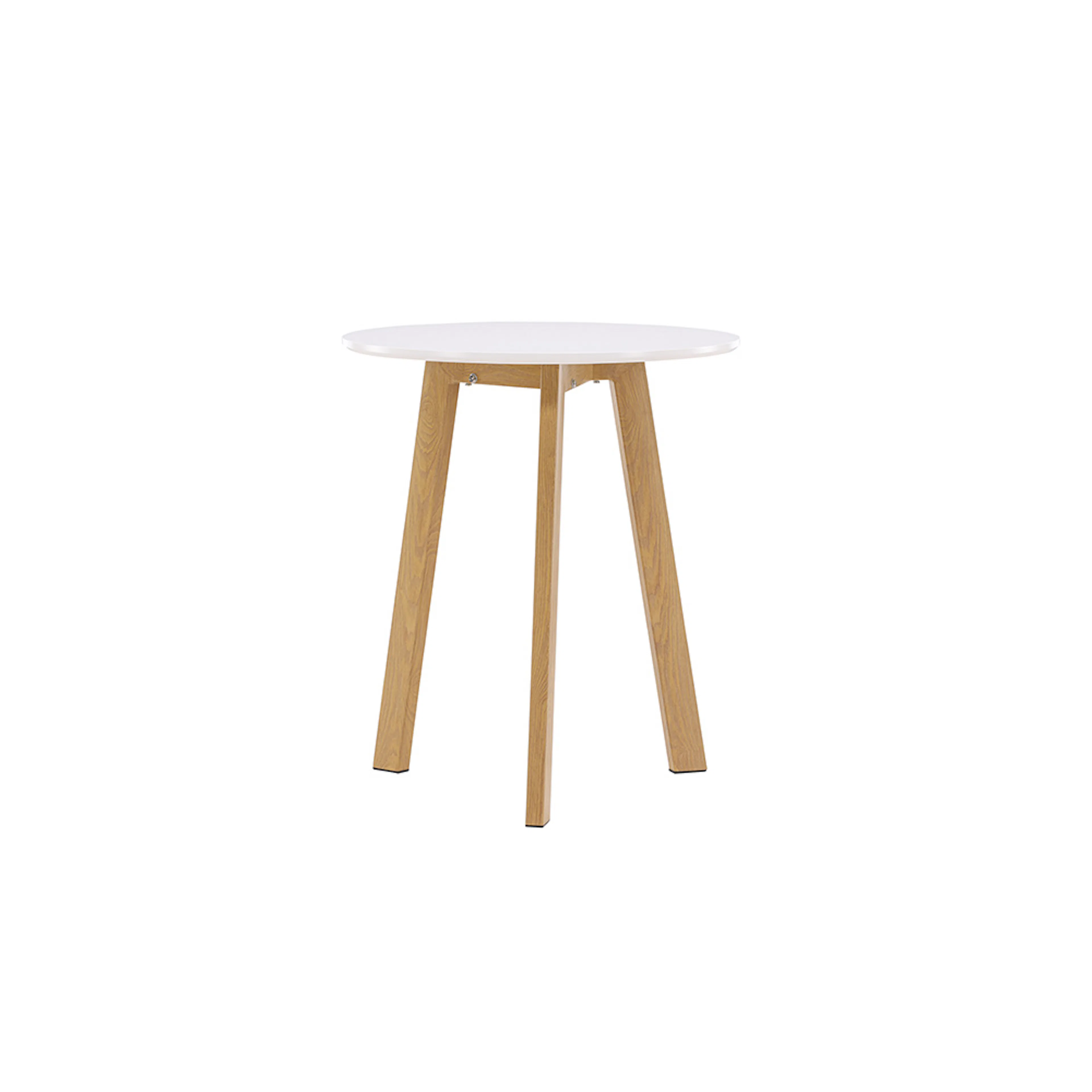 Matbord Venture Home Leonora Naturfärgad/Vit Runt Bord Ø65 cm