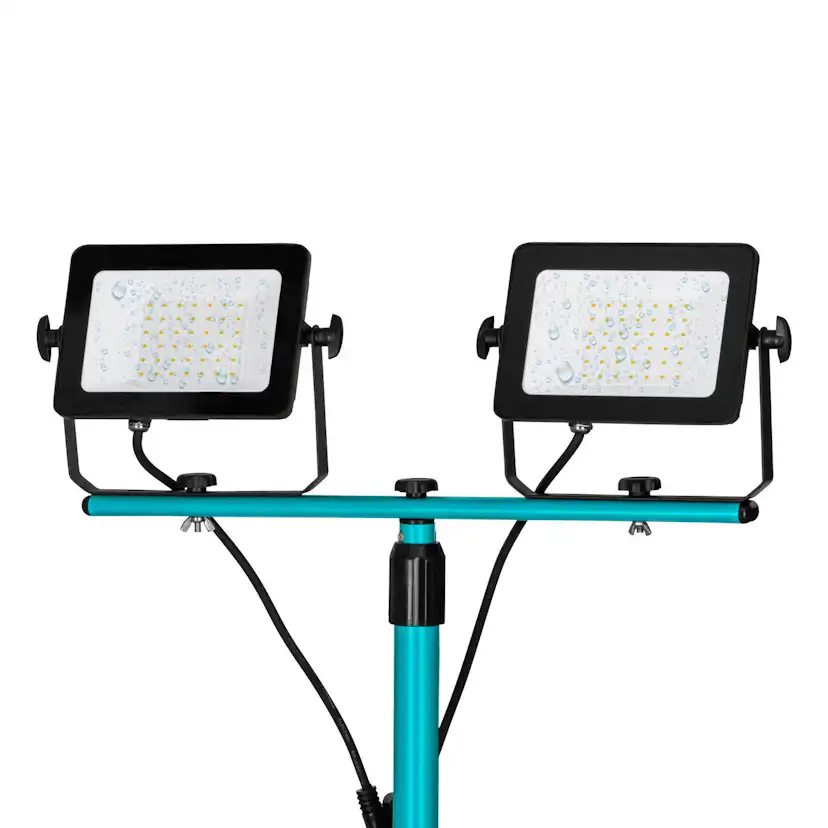 Arbetsbelysning Eglo LED-Stativstrålkastare med 2 Lampor 30W