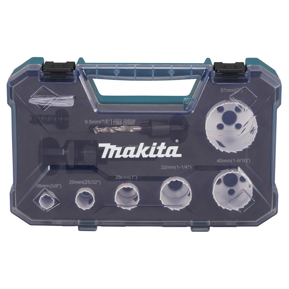 Hålsågsats Makita D-47123 6/20/25/32/40/51Mm