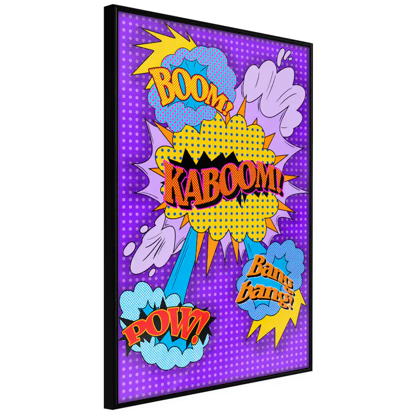 Poster Artgeist Affisch Kaboom!