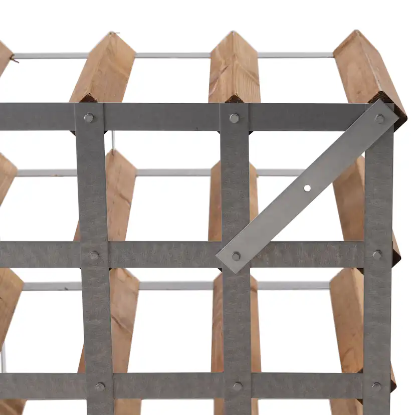Vinställ Traditional Wine Rack 9 Flaskor