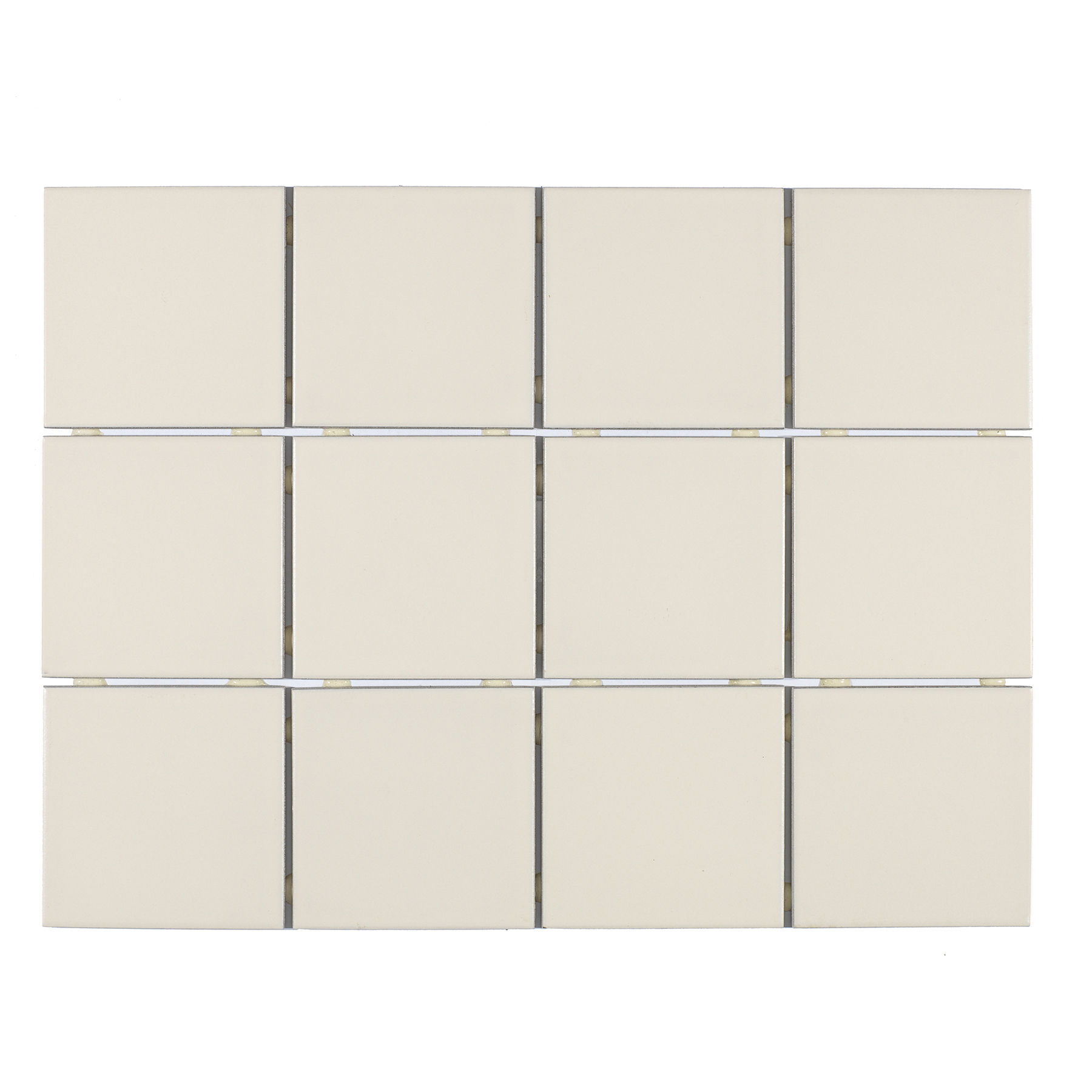 Klinker Arredo Unicolor Ivory Vit 10x10 cm