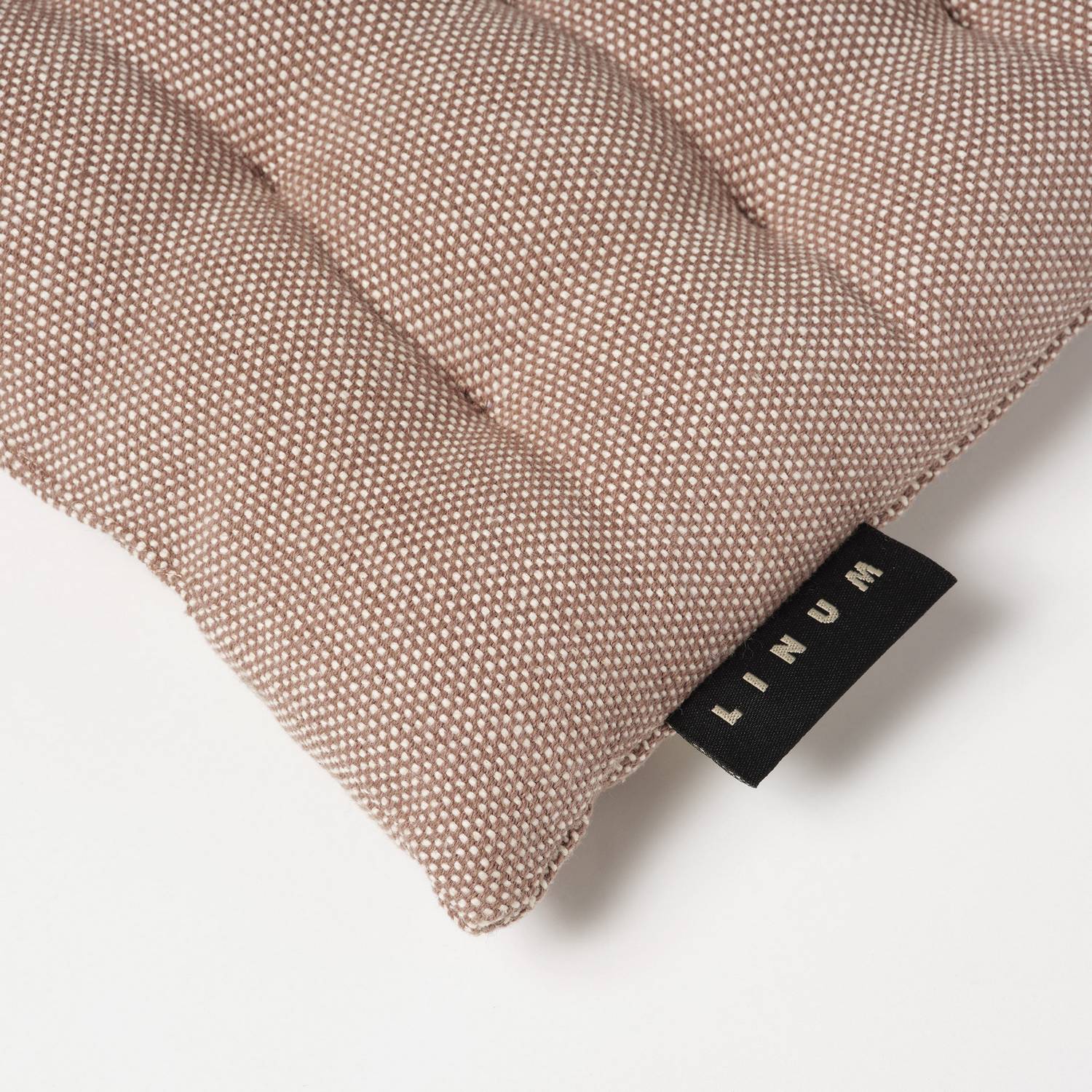 Stolsdyna Linum Pepper 40x40 cm