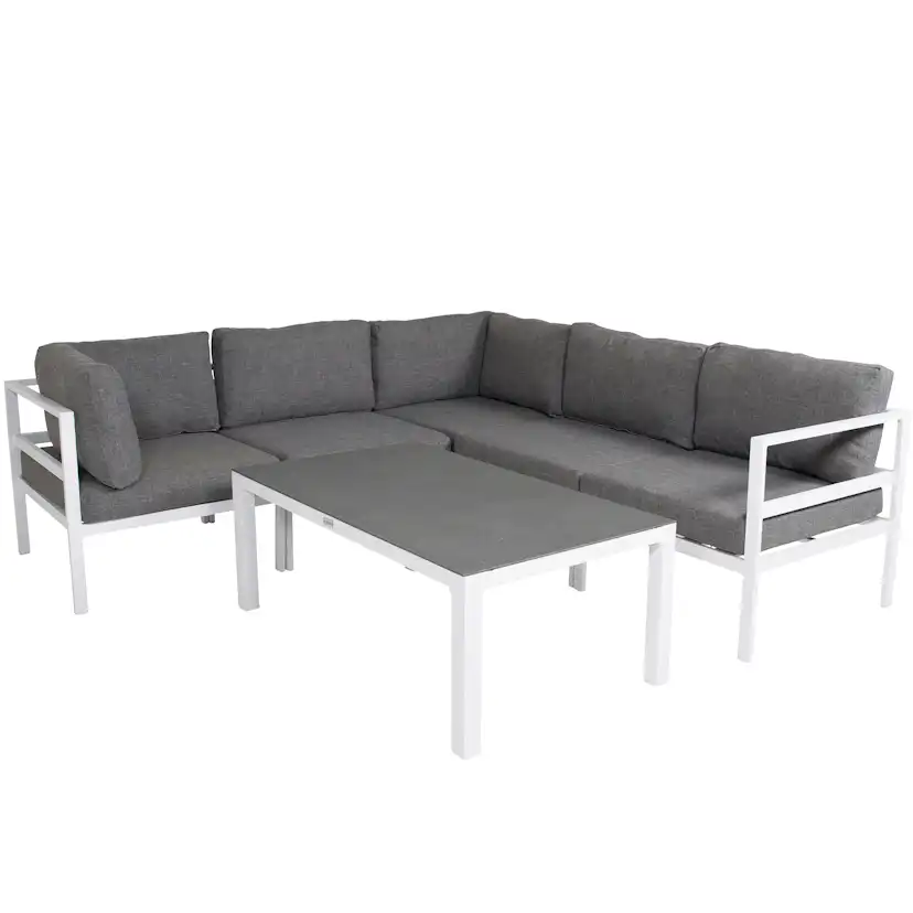 Loungegrupp Venture Home Copacabana med Belle Soffbord 2+3 Utomhus
