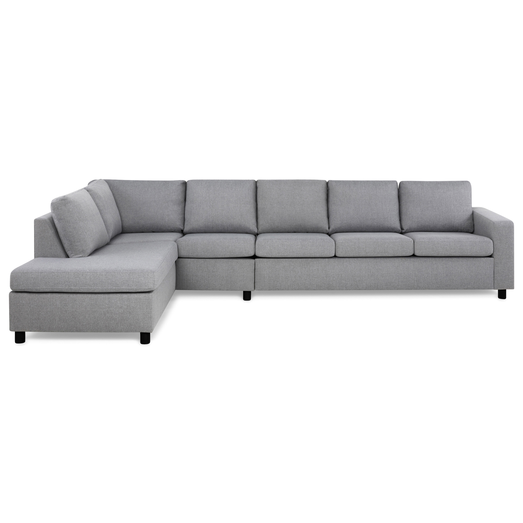 5-sitssoffa Basic Home Crazy L-formad Schäslong 345 cm