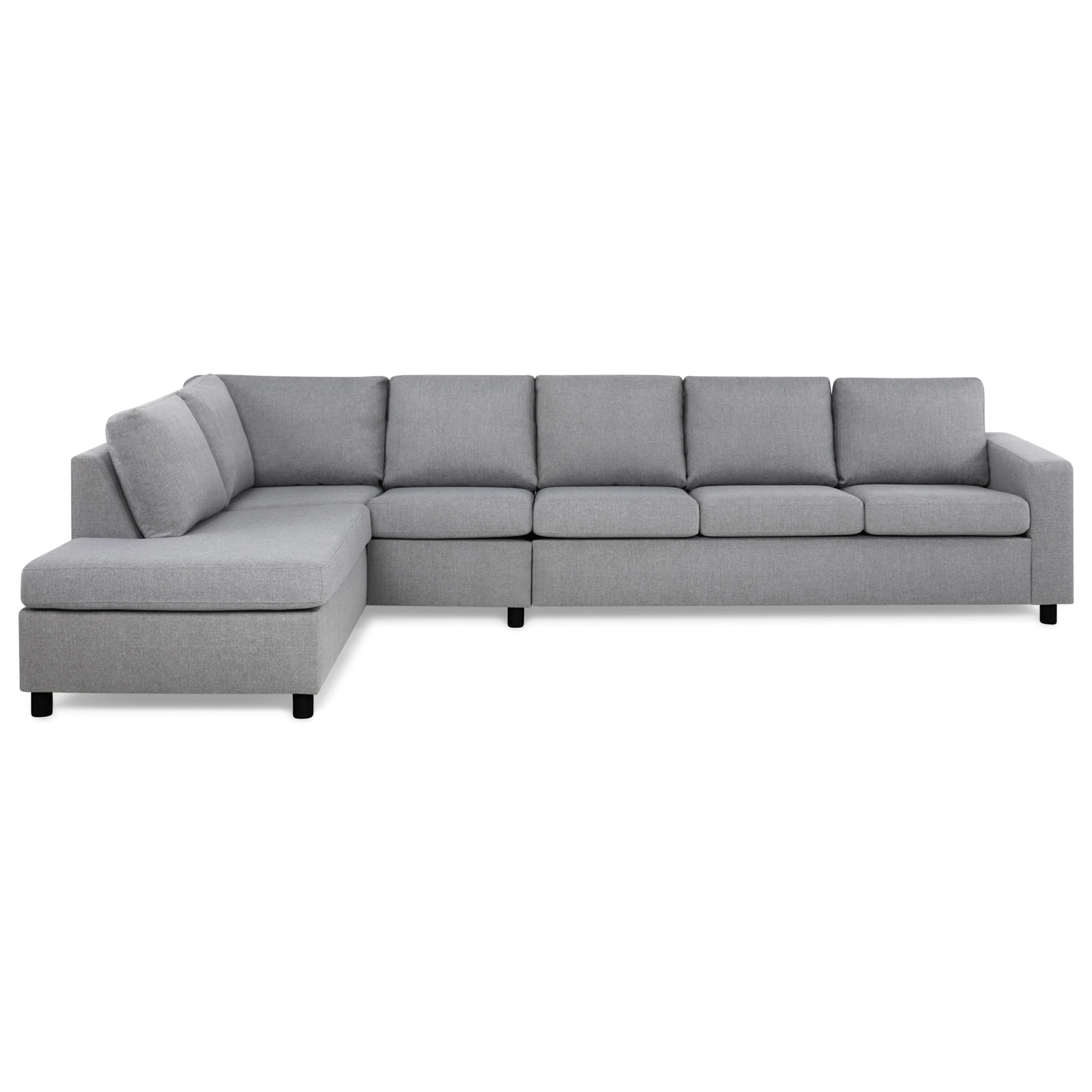 5-sitssoffa Basic Home Crazy L-formad Schäslong 345 cm